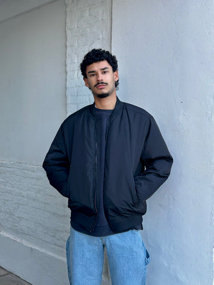 Campera BOMBER Negra