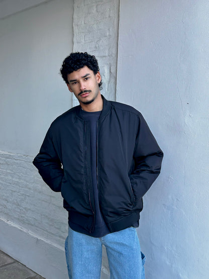 Campera BOMBER Negra