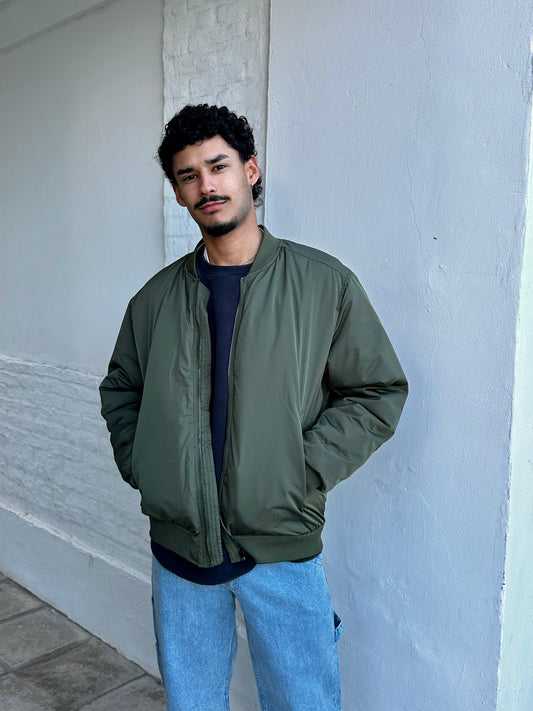 Campera BOMBER Verde