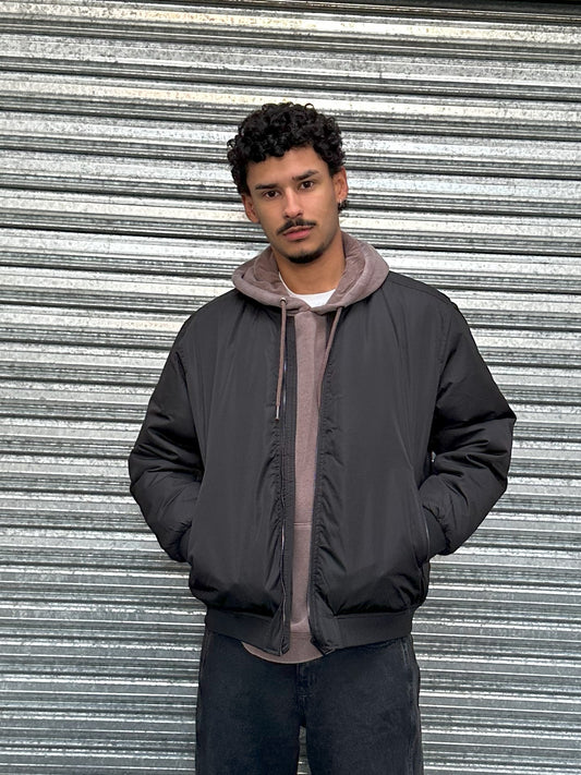Campera BOMBER Negra