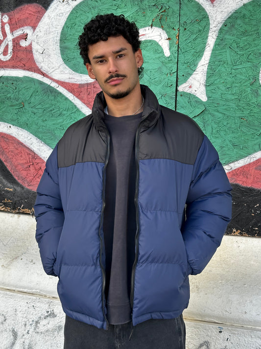 Campera PUFFER Azul