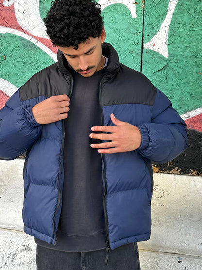 Campera PUFFER Azul
