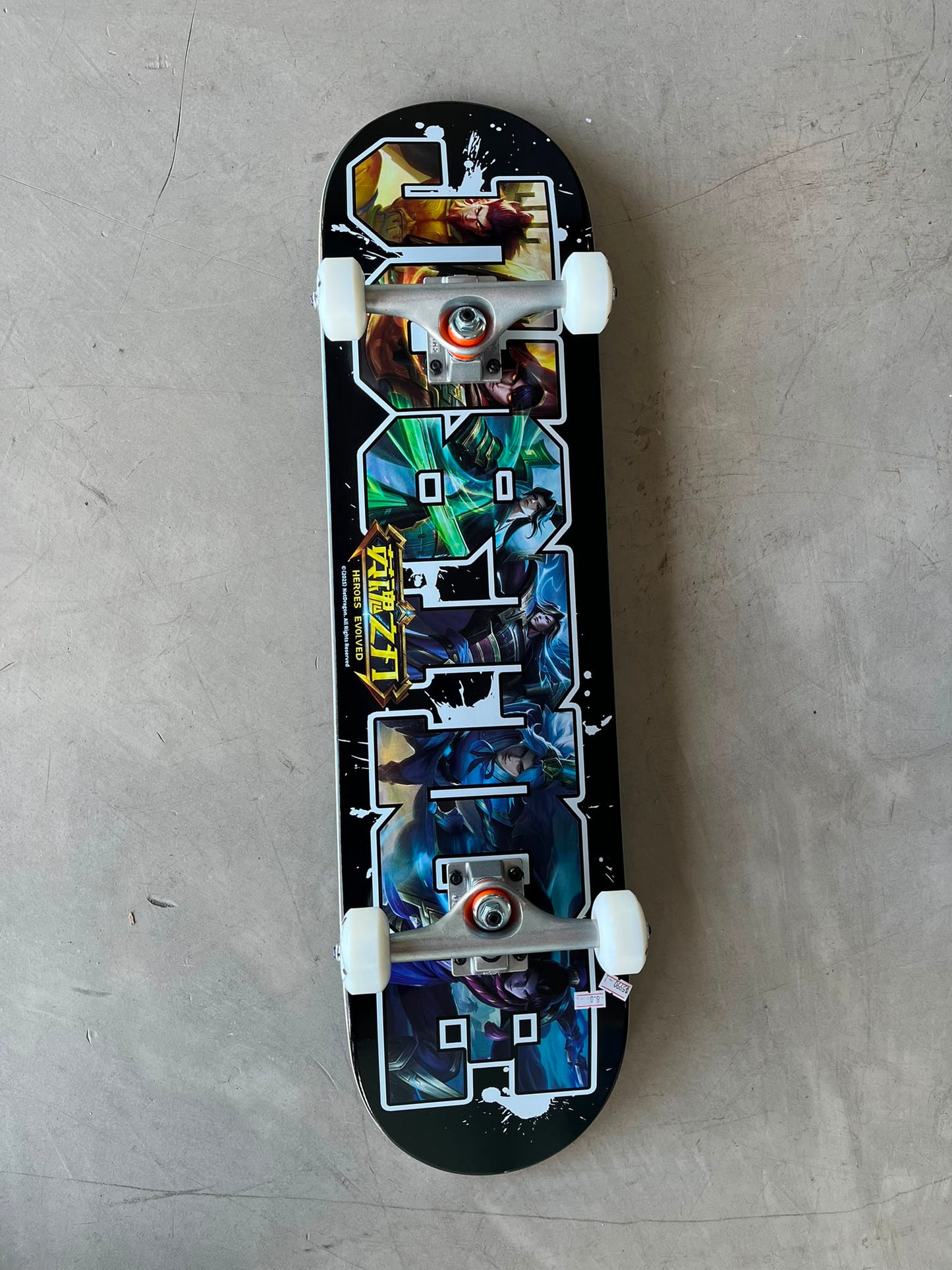 Skate Completo Justice Letters