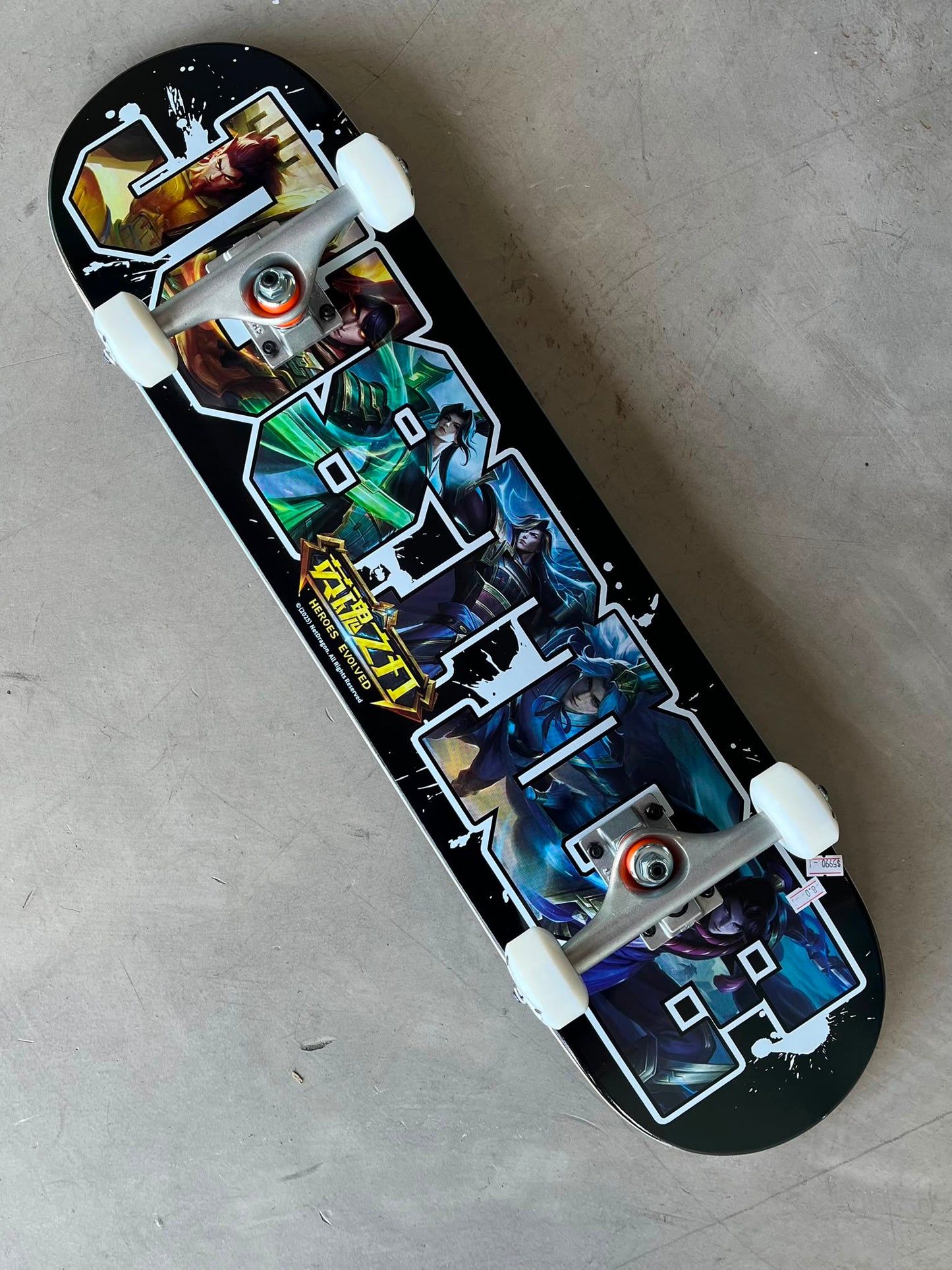 Skate Completo Justice Letters