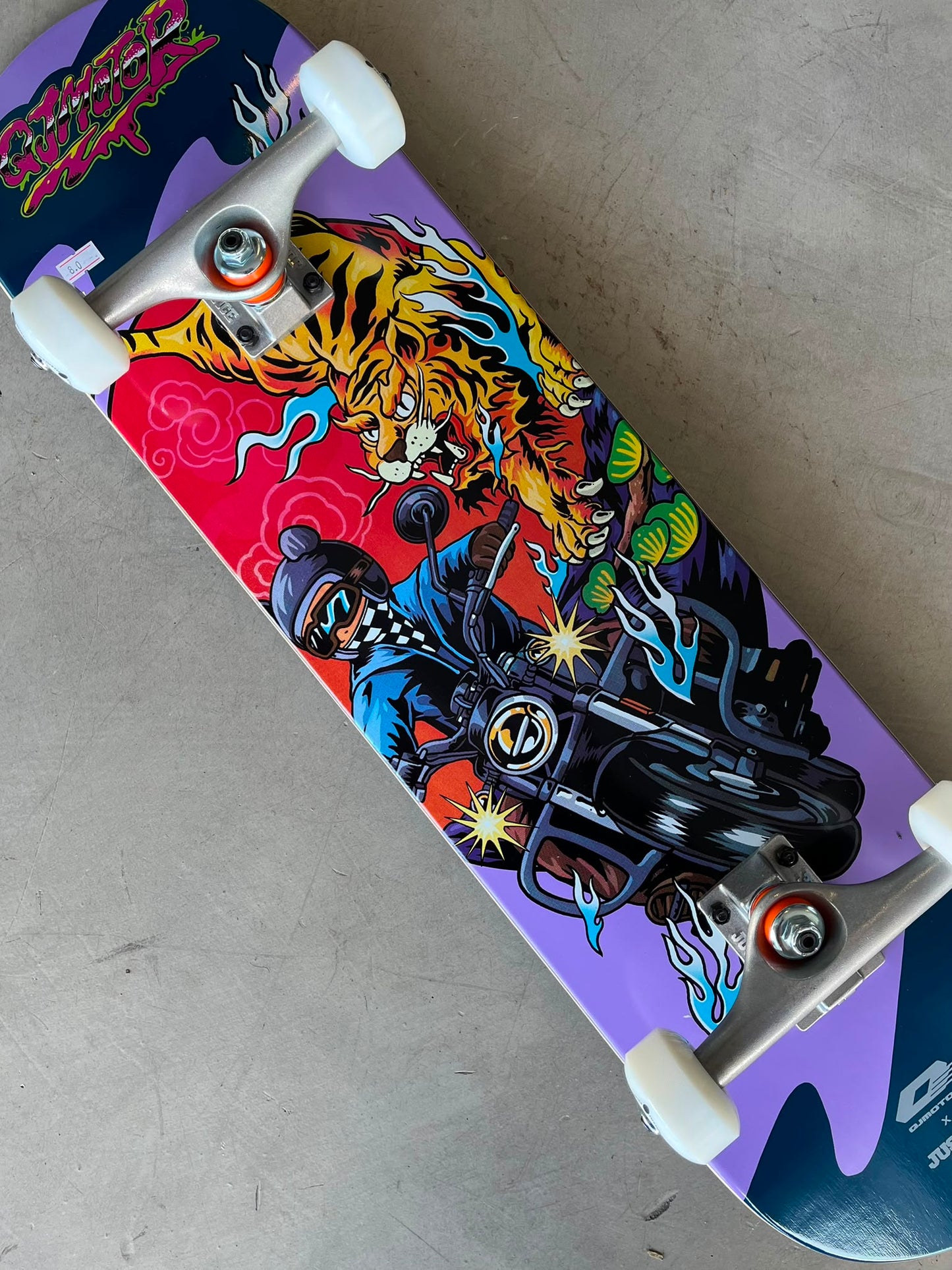 Skate Completo Justice QJMotor