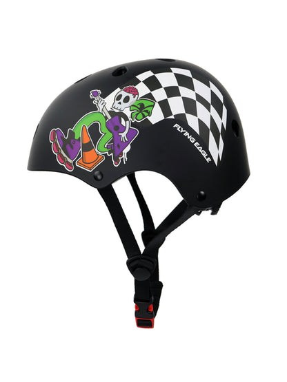 Casco FLYING EAGLE JUNIOR RIDER NEGRO