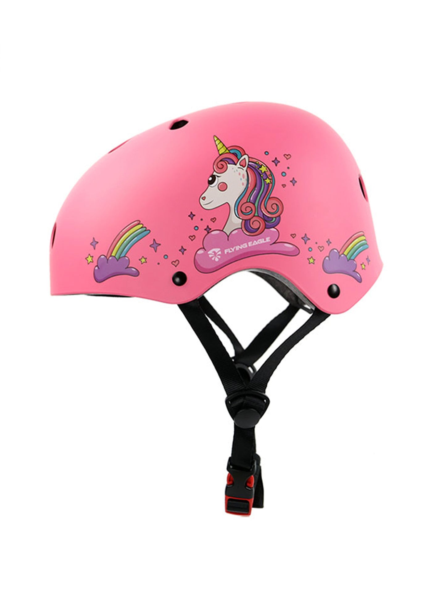 Casco FLYING EAGLE JUNIOR RIDER ROSA