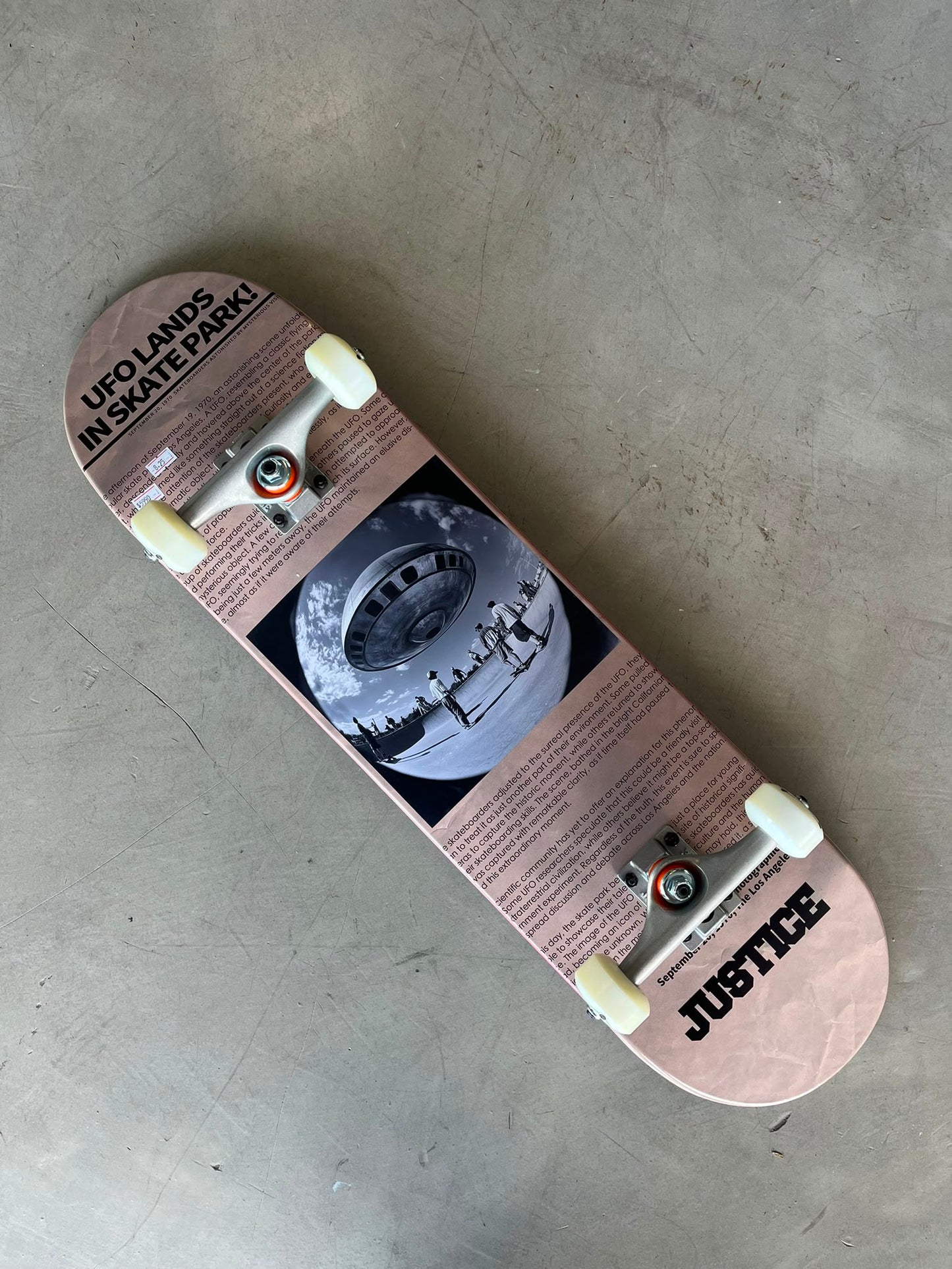 Skate Completo Justice Uffo