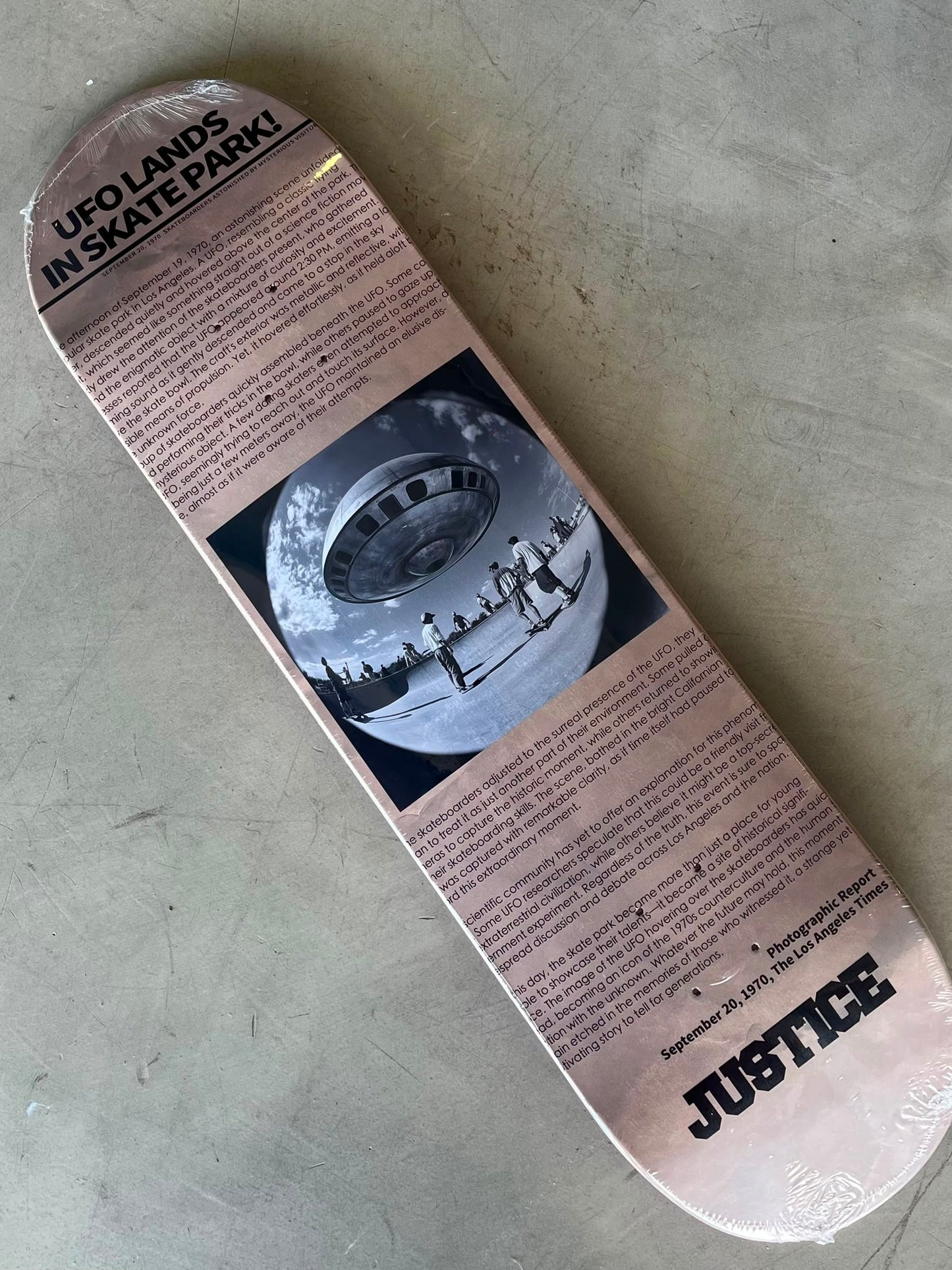 Tabla skate Justice UFFO