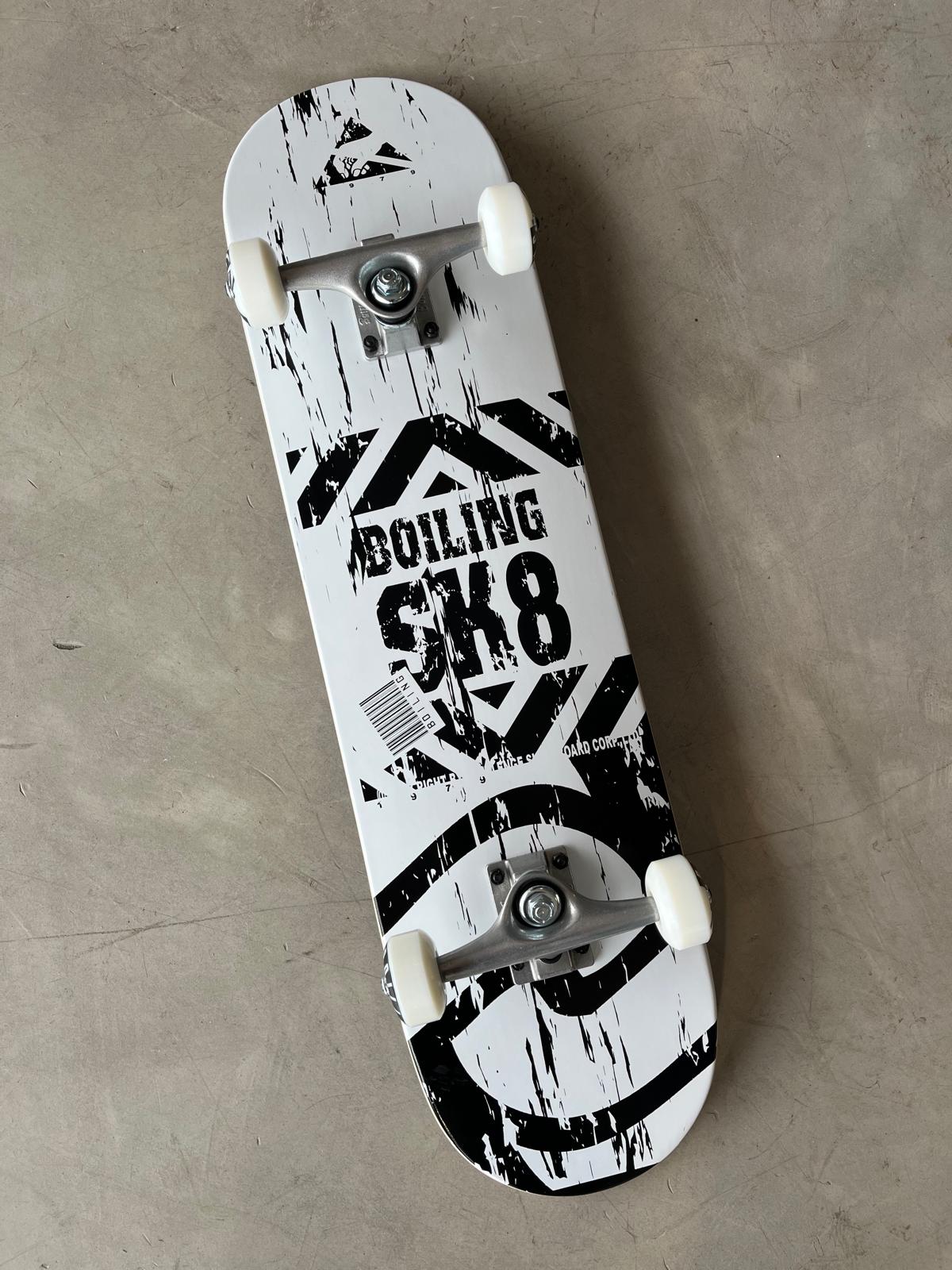 Skate Completo Boiling 1979 BLANCO