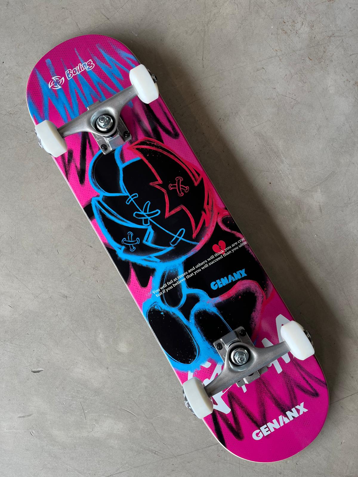 Skate Completo Boiling HEARTBROKEN