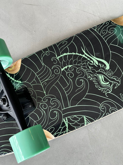 Surfskate BOOST DRAGON GREEN