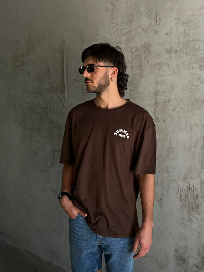 Remera Summer MARRON