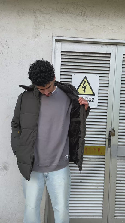 Campera CORDERITO Verde